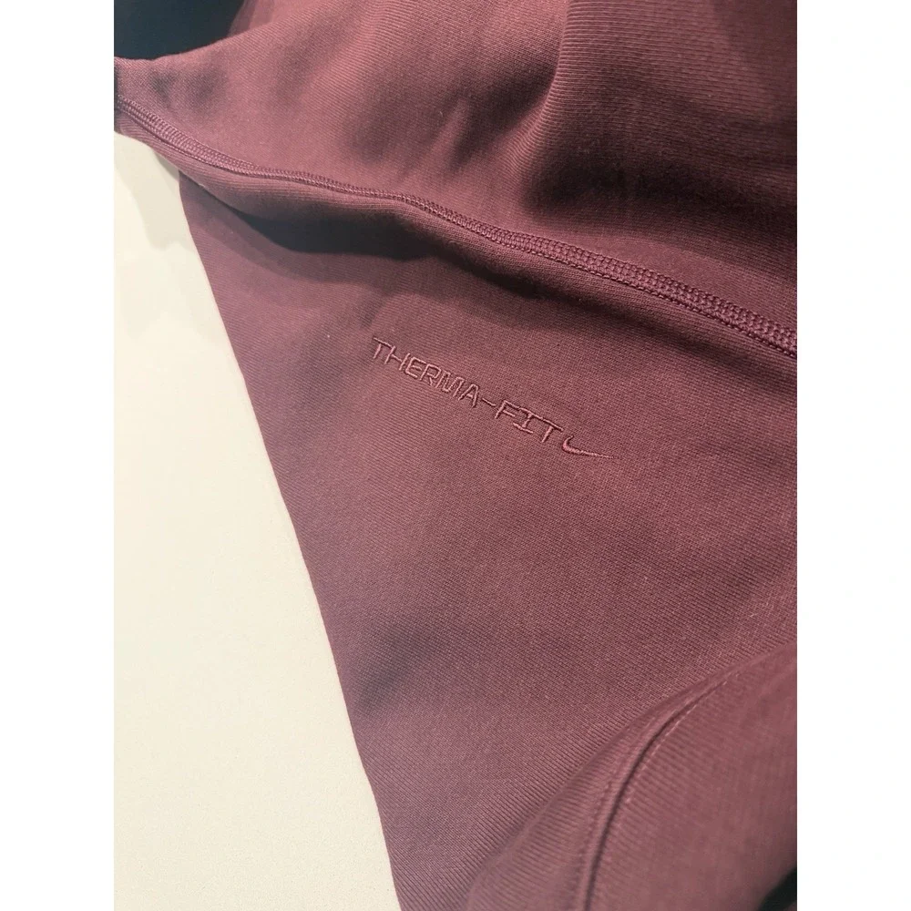 Nike ACG Therma-FIT Fleece Pullover Hoodie Burgundy DH3087-652 Unisex M NWT